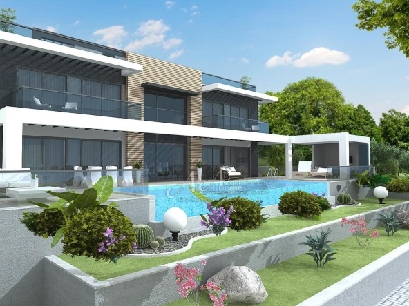 luxury villa in Faralya