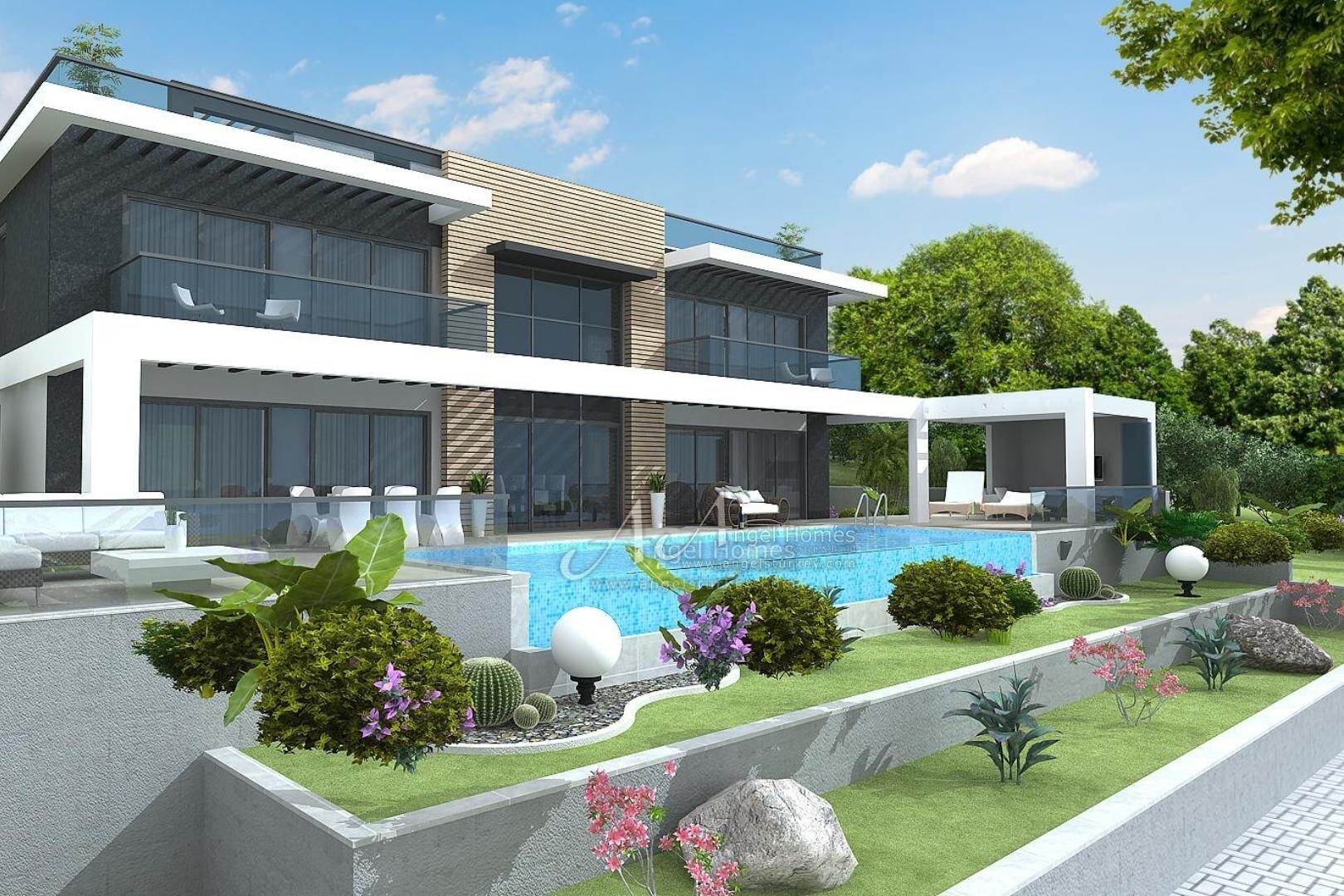 luxury villa in Faralya