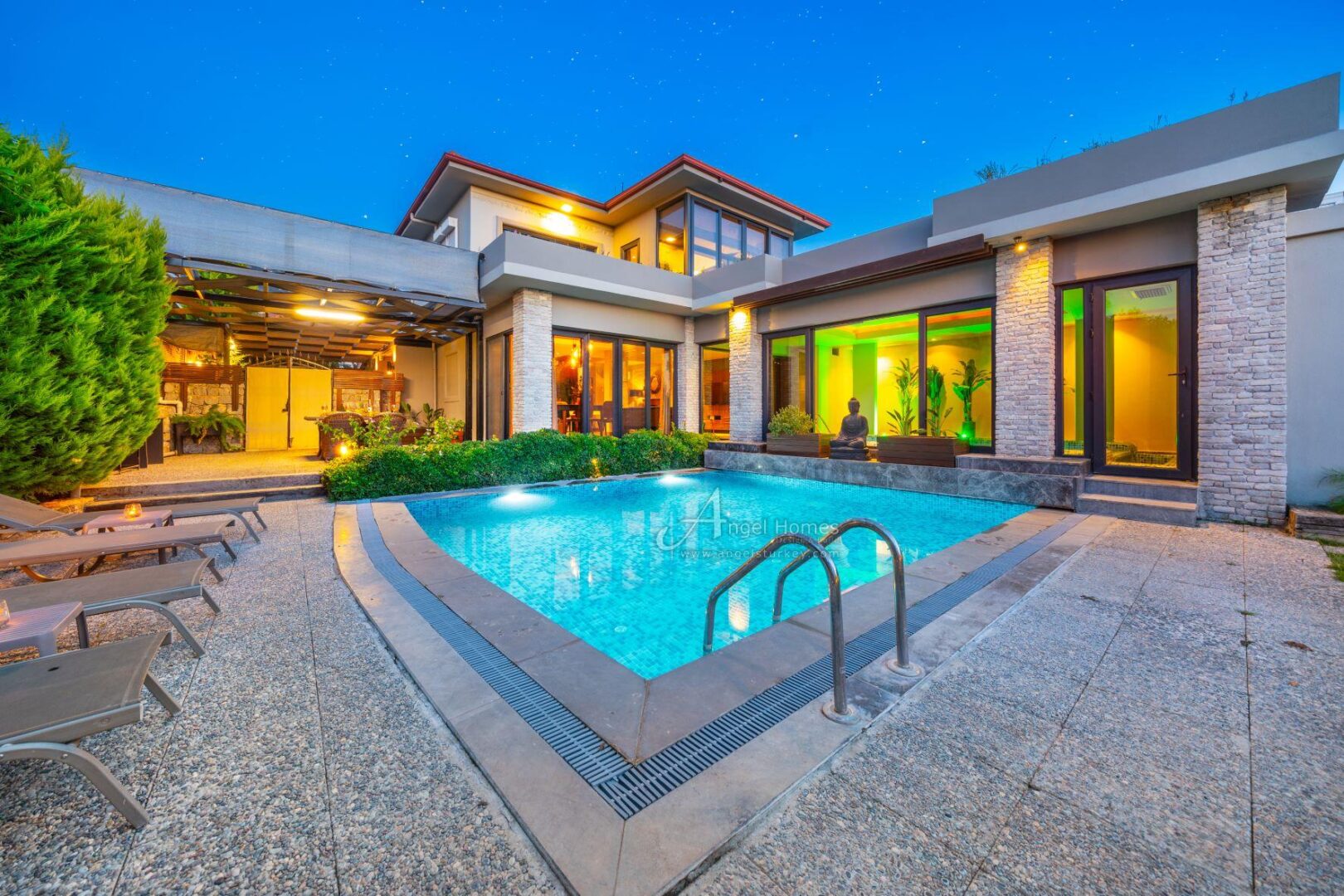 _SNY1172-Edit ***REDUCED***3 BEDROOM LUXURY VILLA IN OVACIK – Furnished, Sauna & 2 Pools