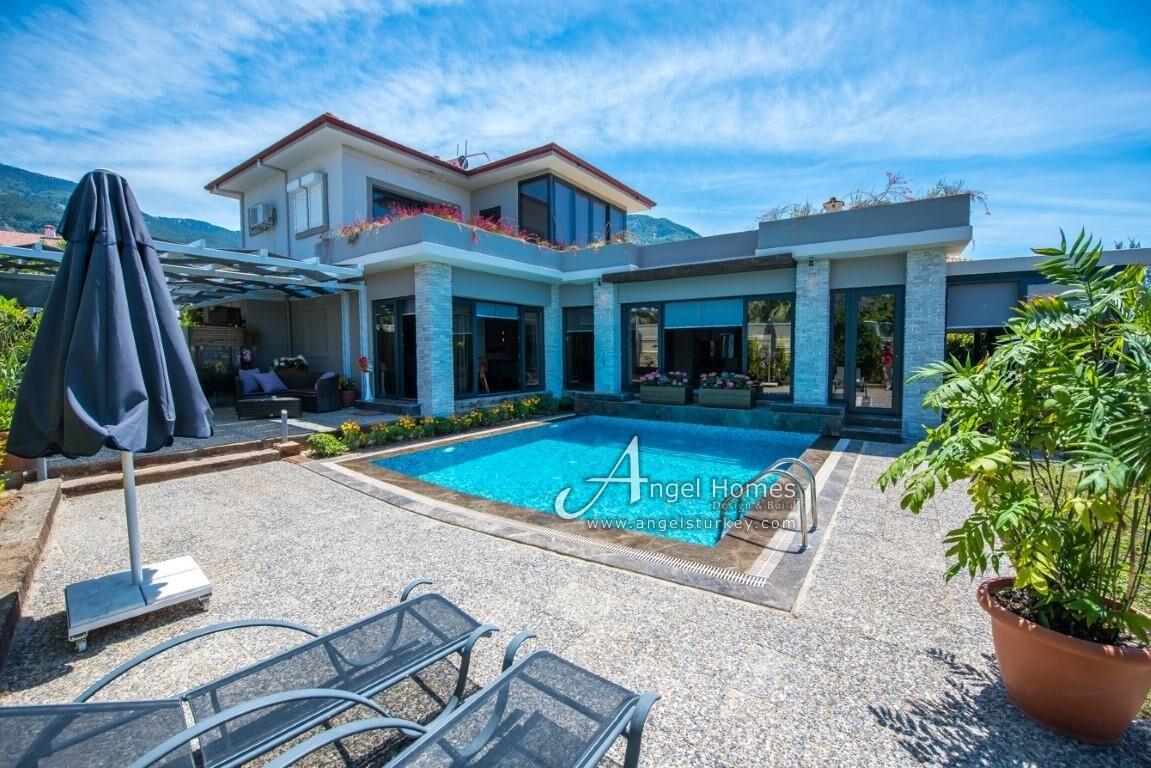 3 bedroom luxury villa in Ovacik with heated swimming pool