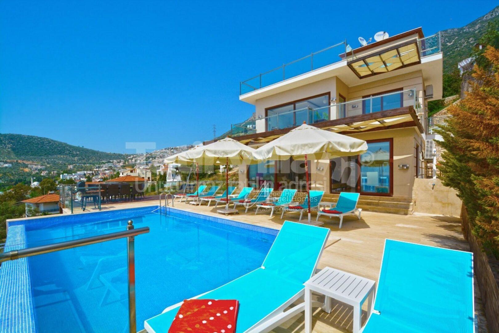 FURNISHED KALKAN PROPERTY WITH SEA VIEWS