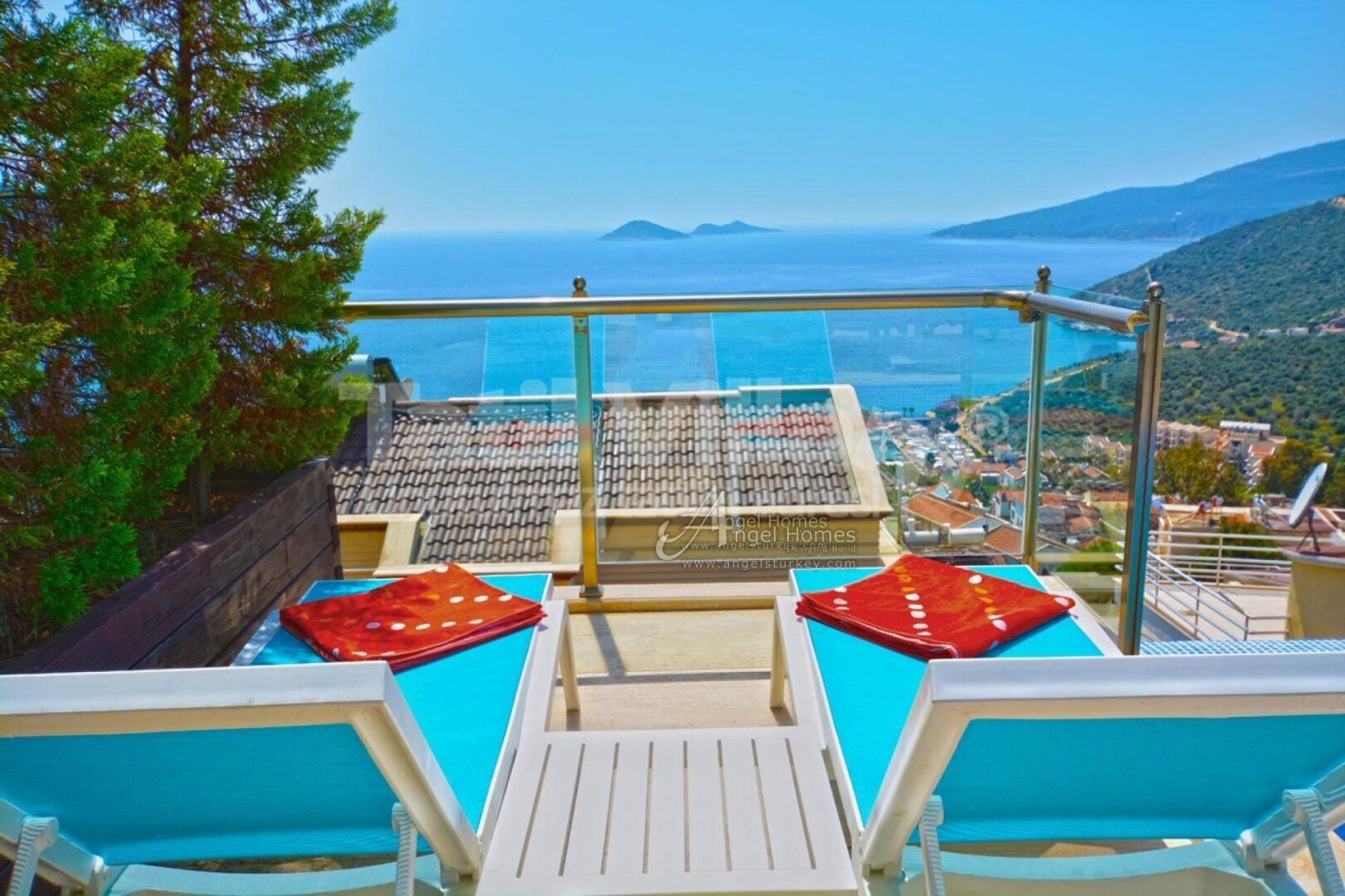 FURNISHED KALKAN PROPERTY WITH SEA VIEWS