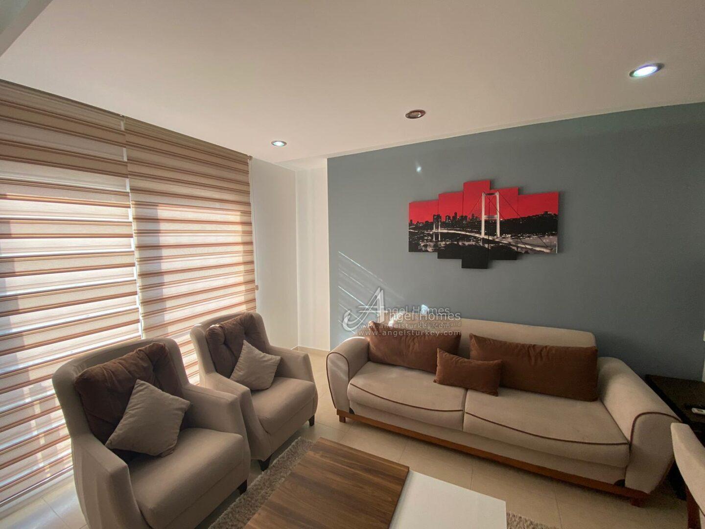 FURNISHED 1 BED PROPERTY FOR SALE IN HISARONU