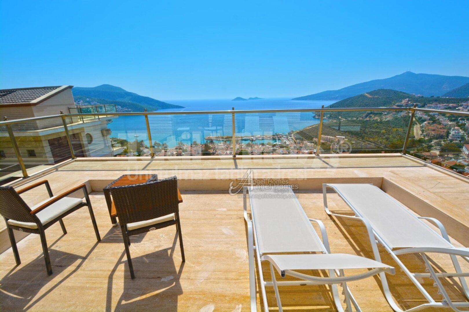 FURNISHED KALKAN PROPERTY WITH SEA VIEWS