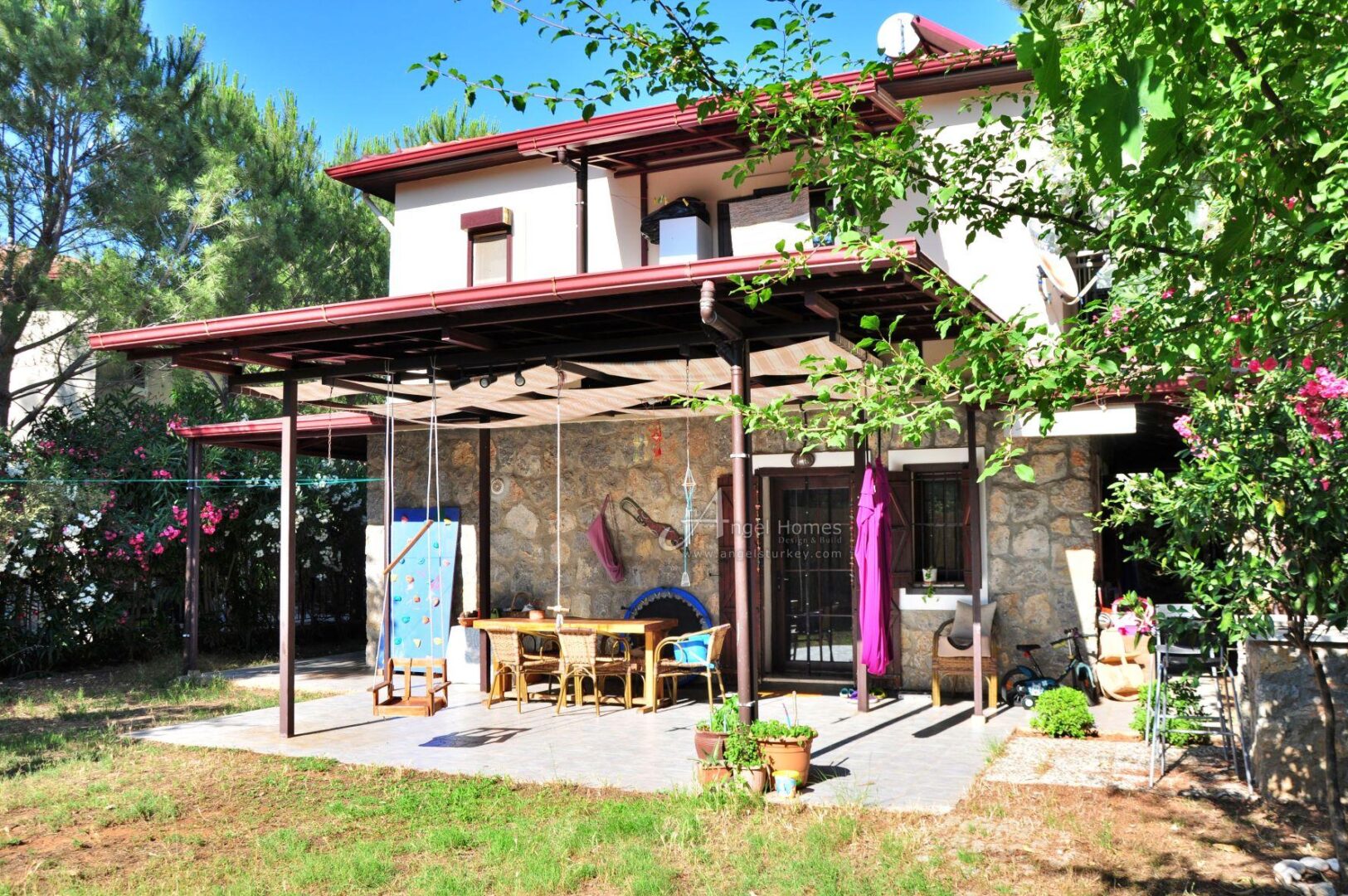 stone villa