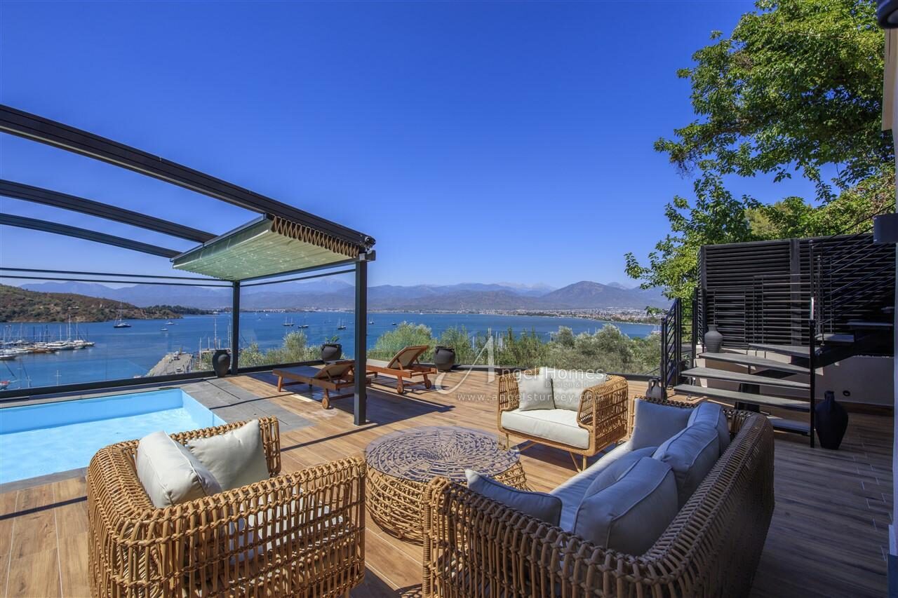 luxury sea view property in Fethiye