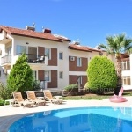 duplex apartment in Ovacik