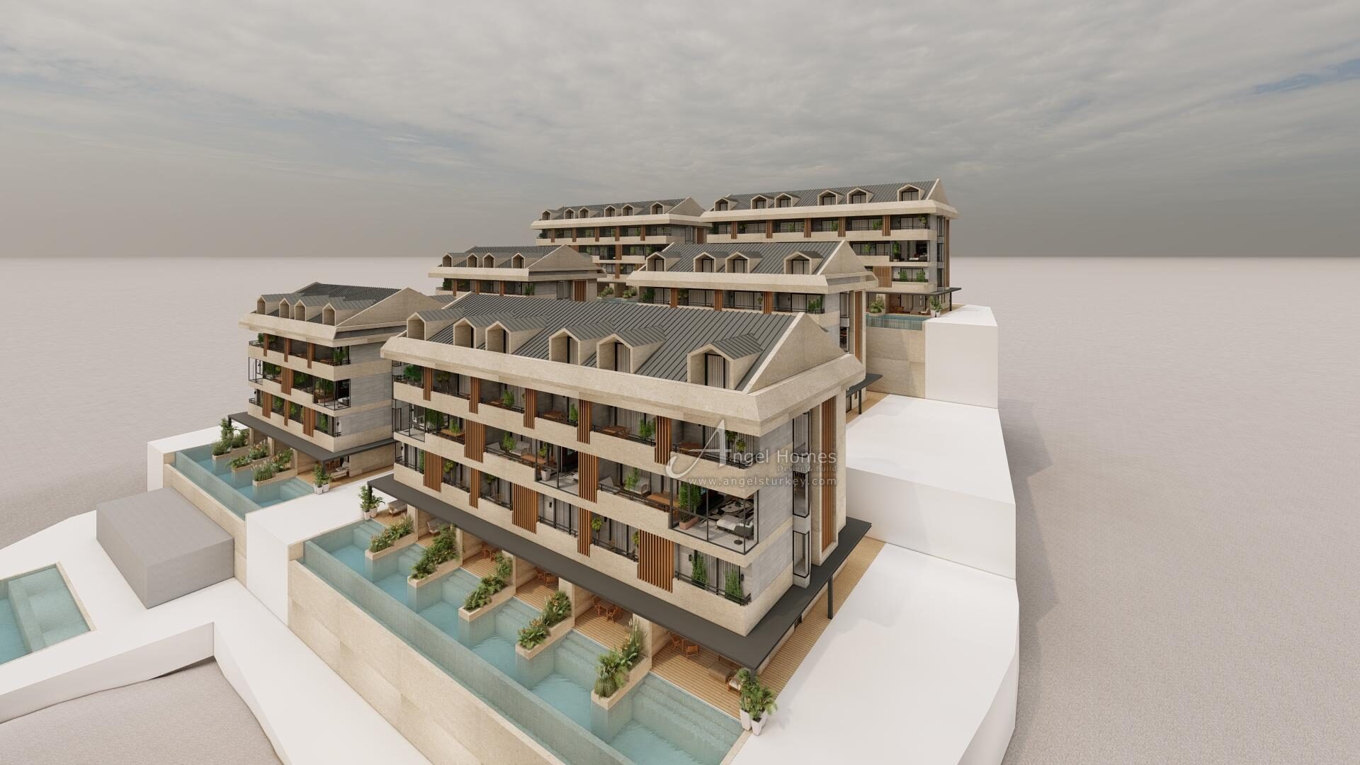 sea-view apartments near fethiye