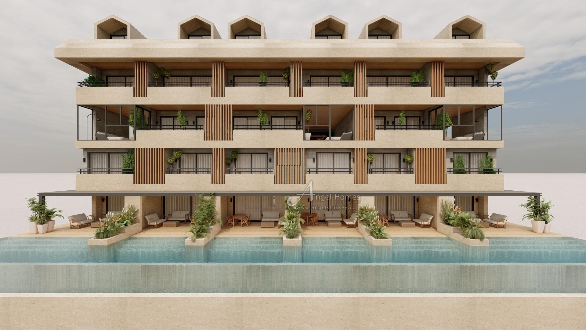 sea view apartments near fethiye