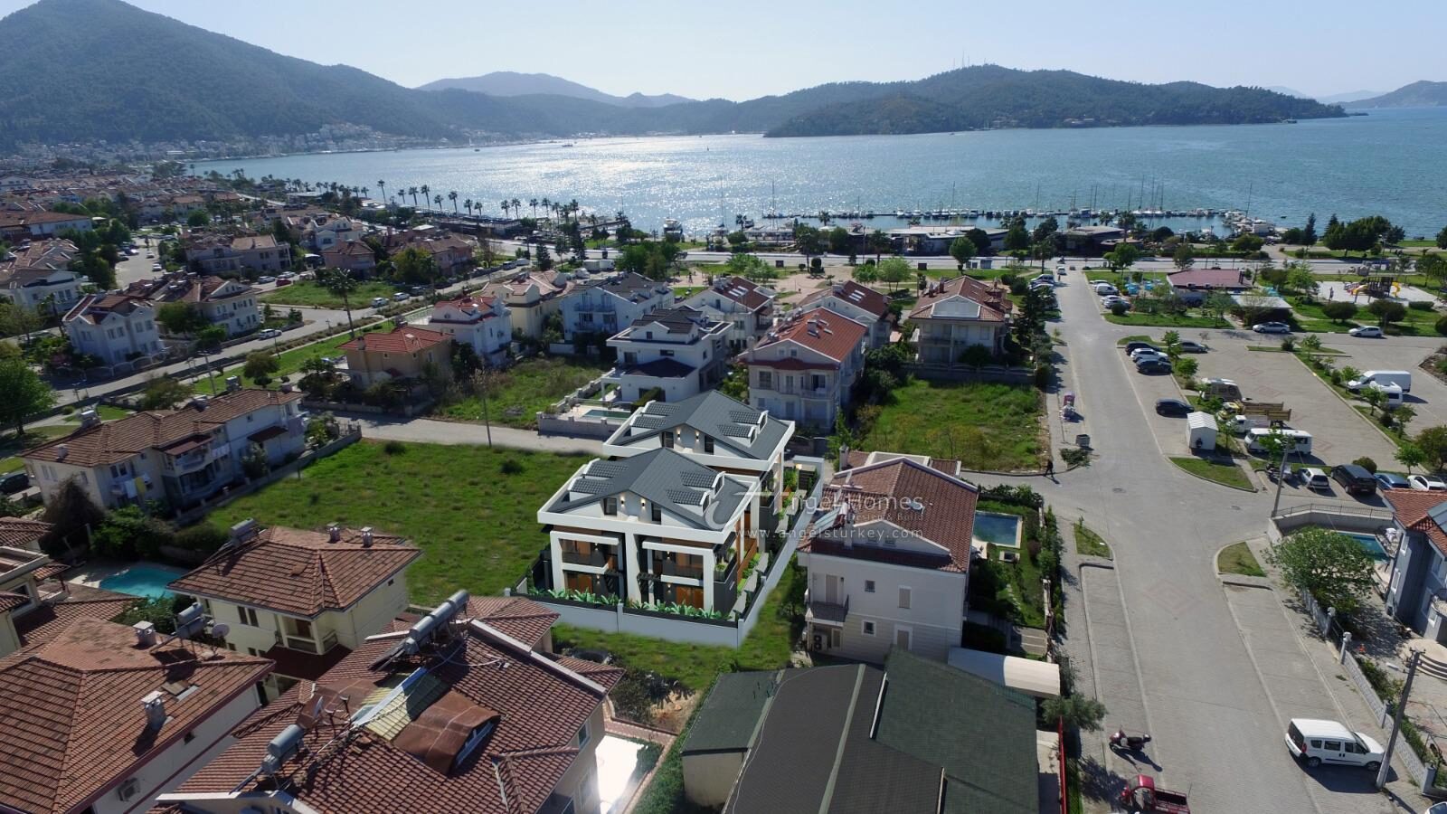 semi-detached villas in Calis