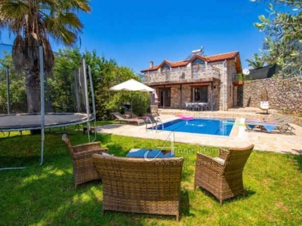 stone villa in Kayakoy