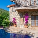 Furnished 3-bed stone villa