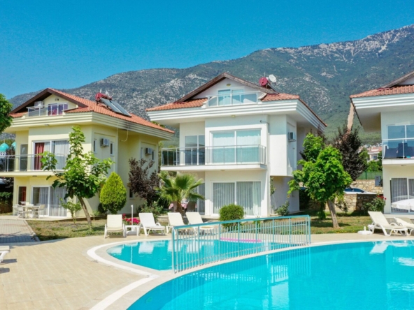furnished 3-bed villa in Ovacik