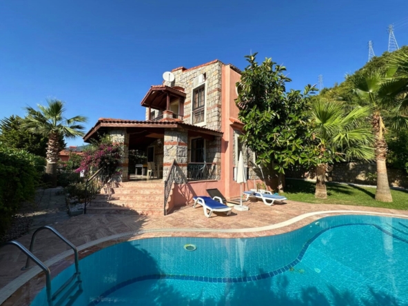 villa with a pool near Oludeniz