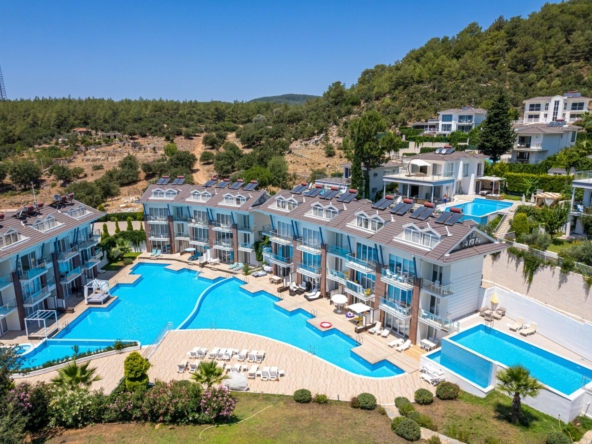 modern 2-bed swim up apartment