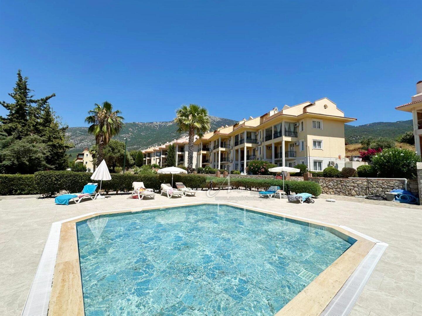 apartment for sale in Ovacik newly furnished 2-bed duplex