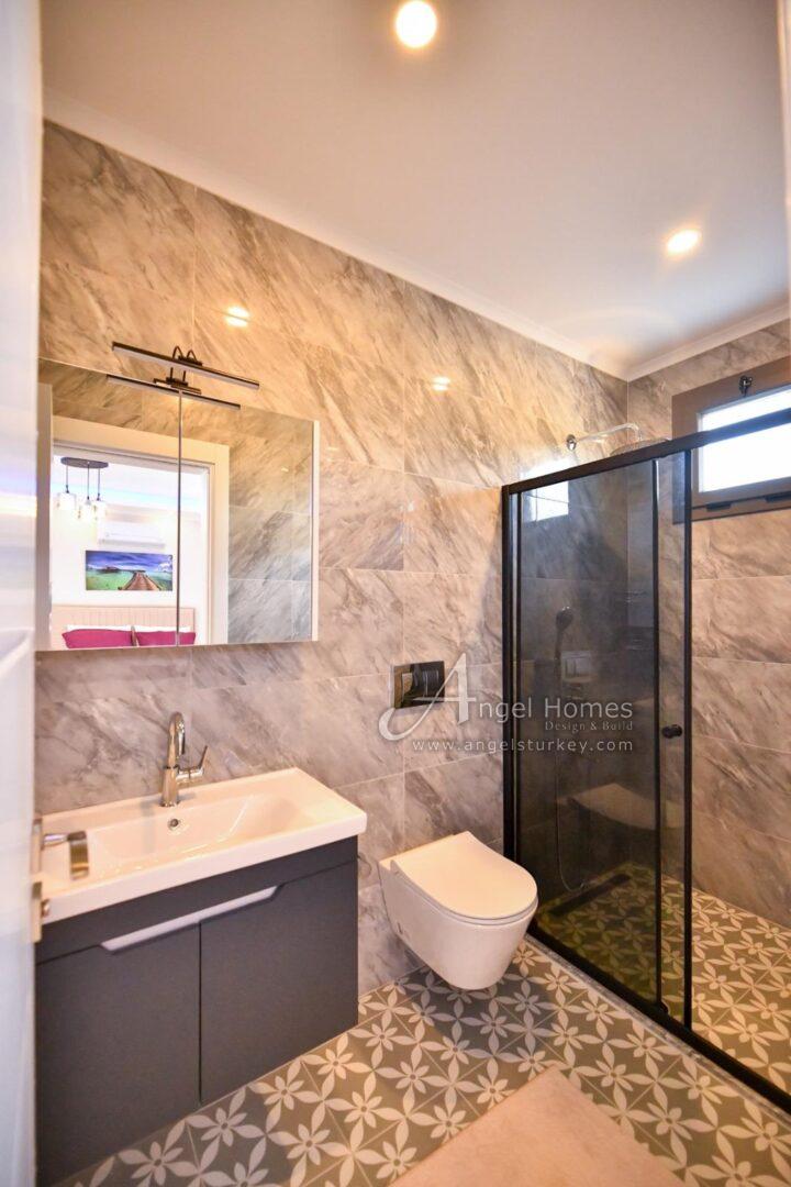 furnished villas with pools in Kayakoy