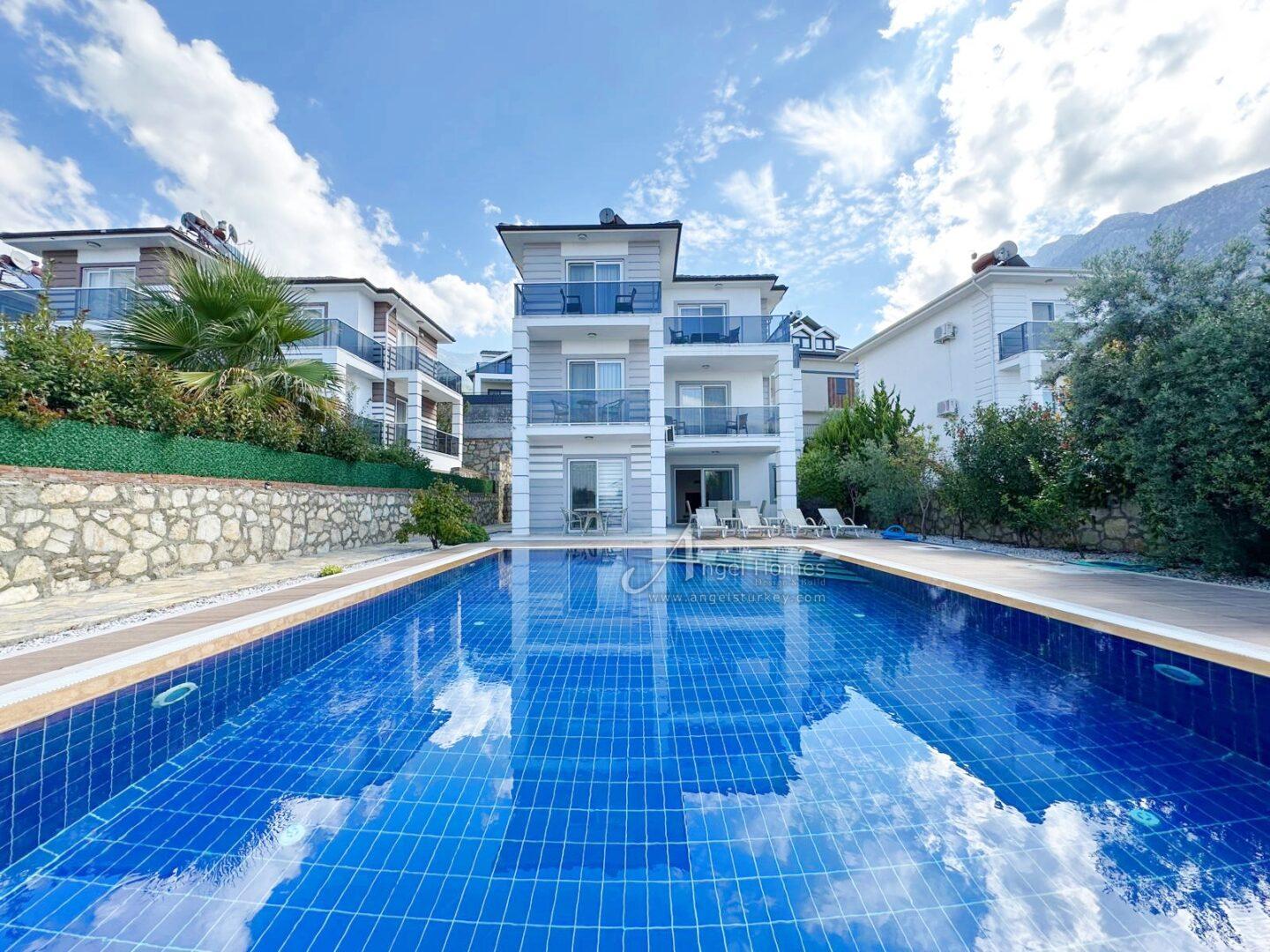 4-bed private villa in Ovacik