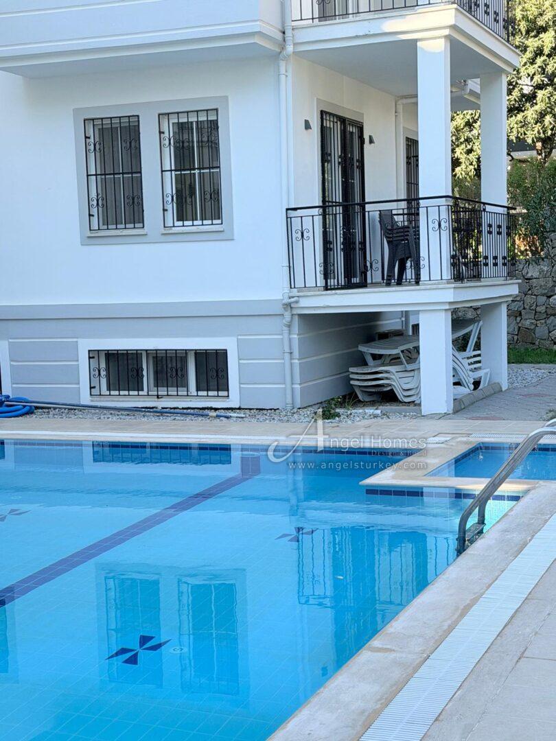 3-bed reverse duplex in Hisaronu