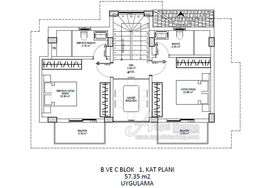 Private 4-bed villas for sale in Calis
