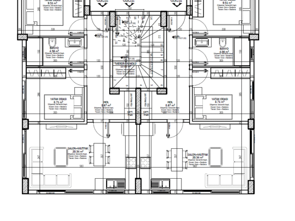 3-bed apartments for sale near Calis
