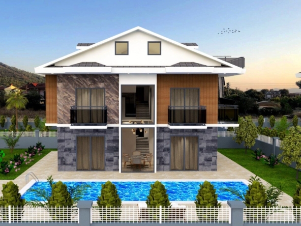 Private 4-bed villas for sale in Calis