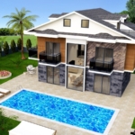 new luxury 4-bed villas for sale in Ovacik