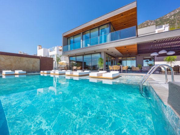 luxury 5-bed sea view villa in Kalkan