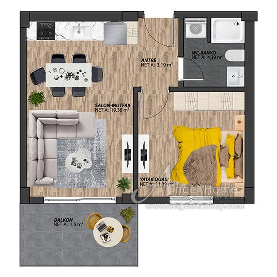 apartments for sale in Gocek