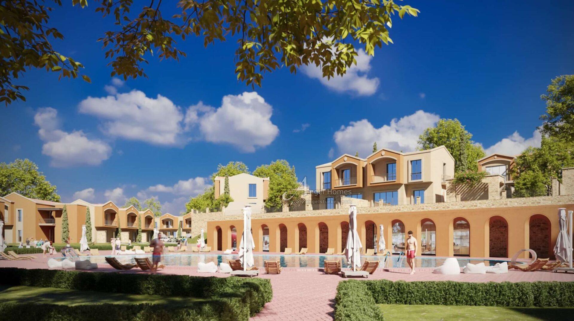 Apartments for sale in Gocek Göcek'te satılık daireler
