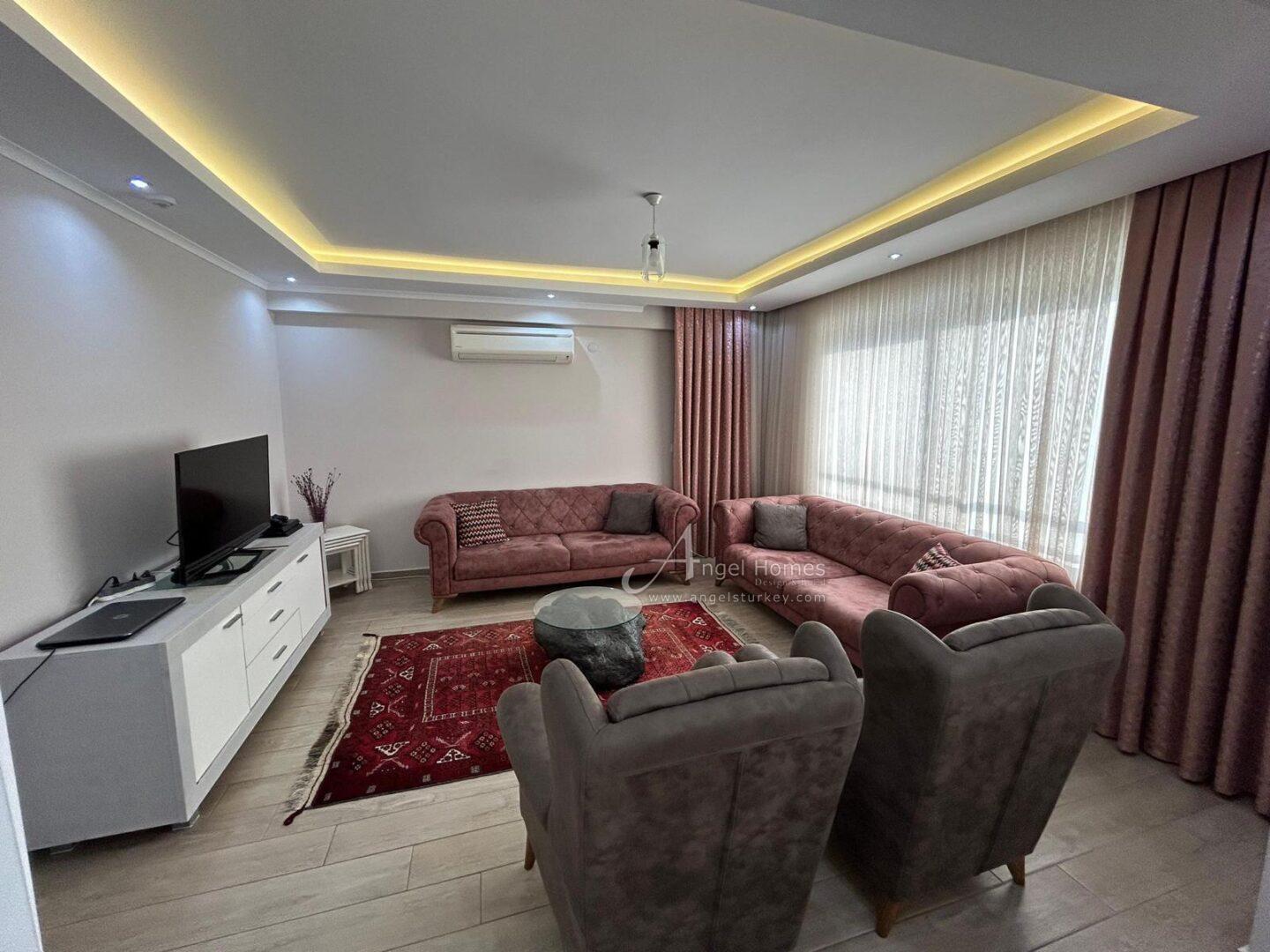 3-bed apartment for sale in Patlangic