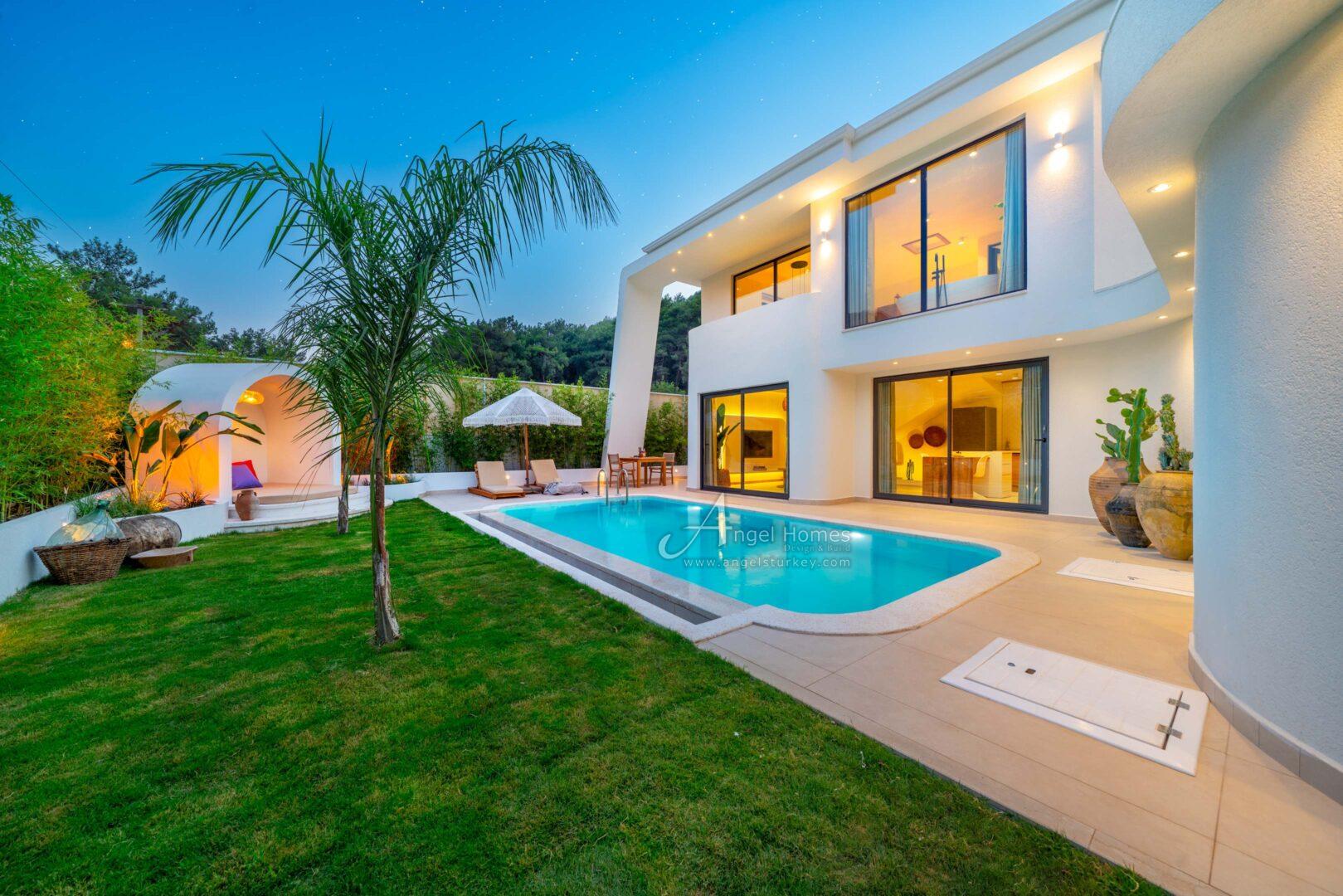 luxury villa for sale in Ovacik boutique villa
