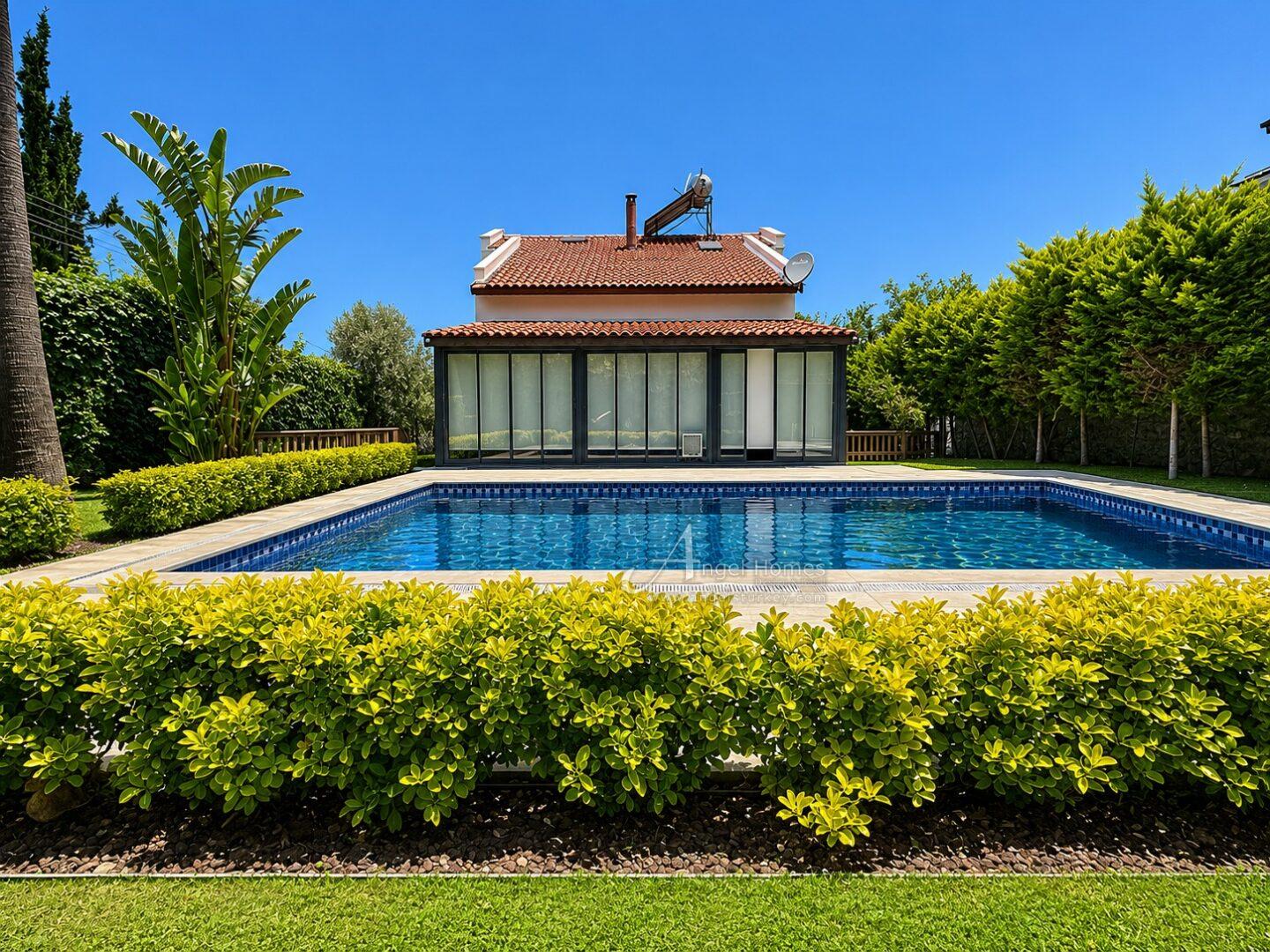 uniquely designed 3-bed villa in Ovacik for sale