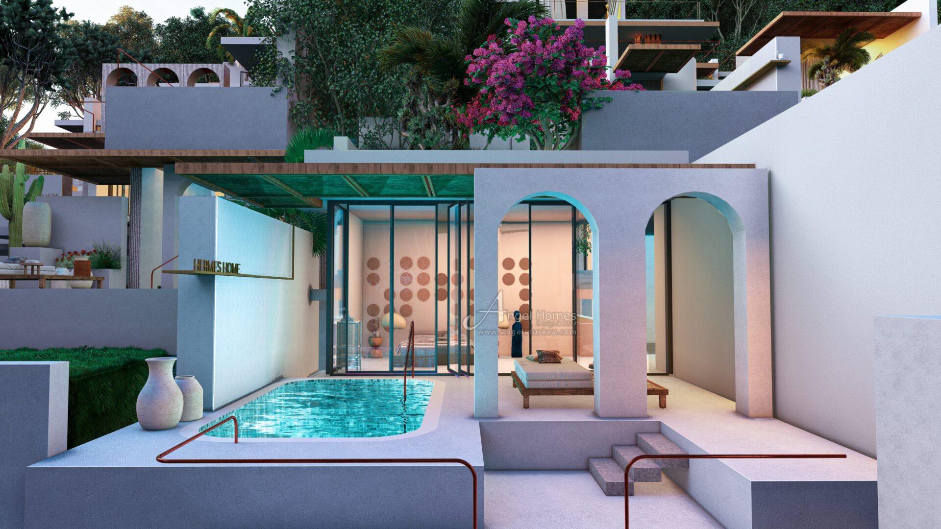 luxury apartments for sale in Gocek