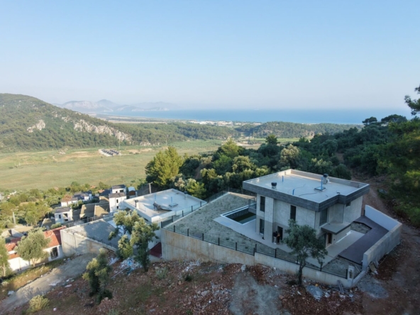 sea view villa for sale in Sarigerme