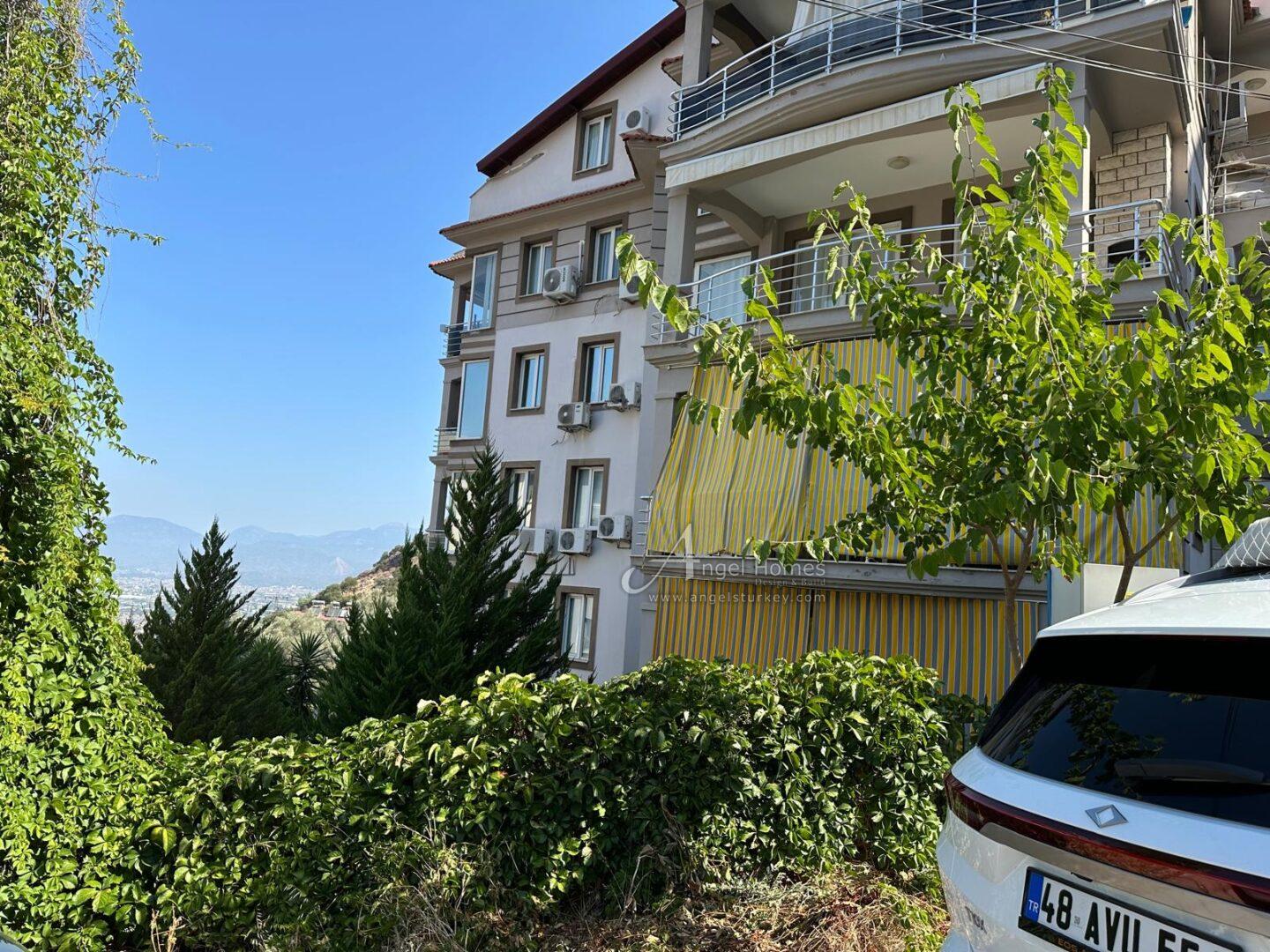 sea view apartment for sale in Fethiye