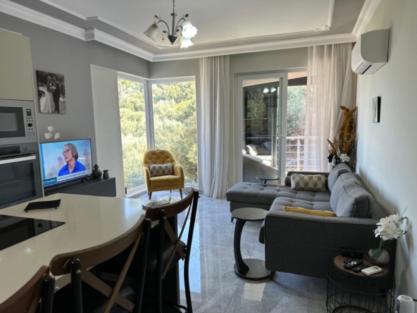 sea view apartment for sale in Fethiye