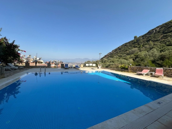 sea view apartment for sale in Fethiye