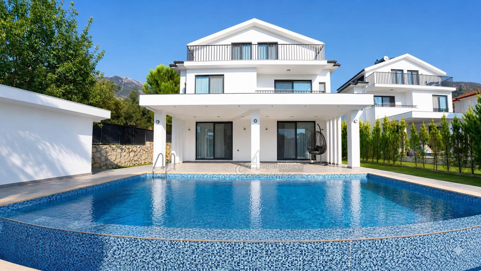 furnished 4-bed villas for sale in Ovacik