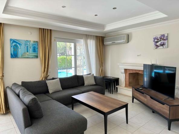 FURNISHED 3-BED DETACHED VILLA IN HISARONU – Private Pool & A Great Location