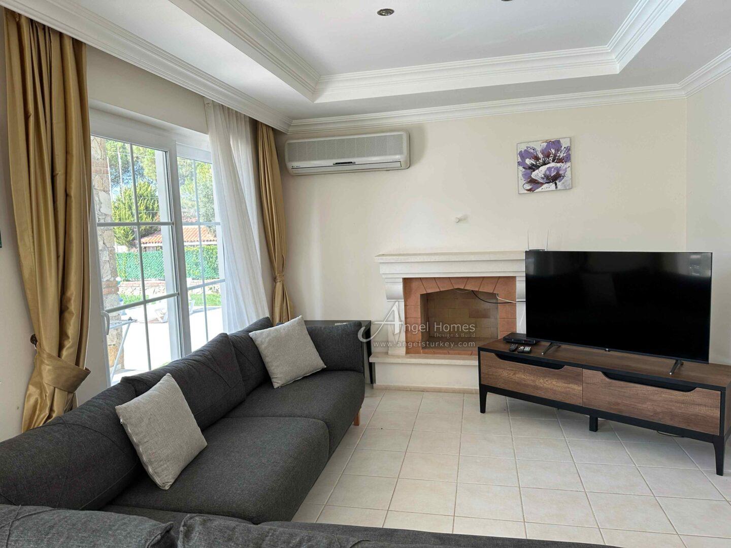 FURNISHED 3-BED DETACHED VILLA IN HISARONU – Private Pool & A Great Location