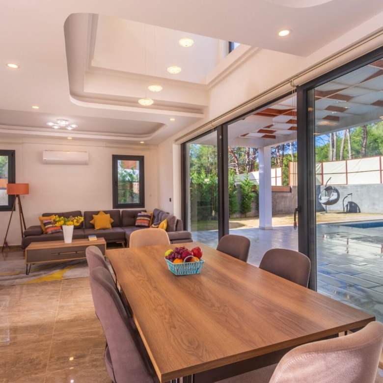 FURNISHED 4-BED VILLA IN HISARONU – Private Pool & Prime Location