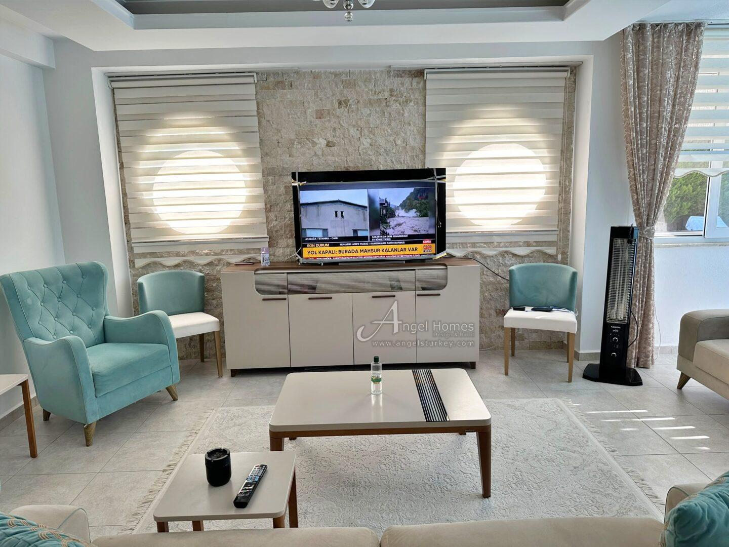 MODERN 4-BED VILLA IN LOWER OVACIK – Furnished, Pool & Parking