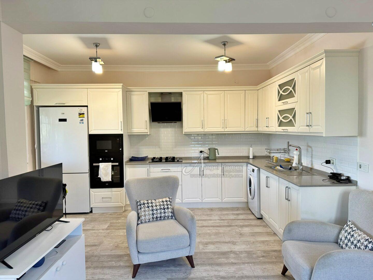 FURNISHED 3-BED DUPLEX IN OVACIK – Well Presented & Popular Site