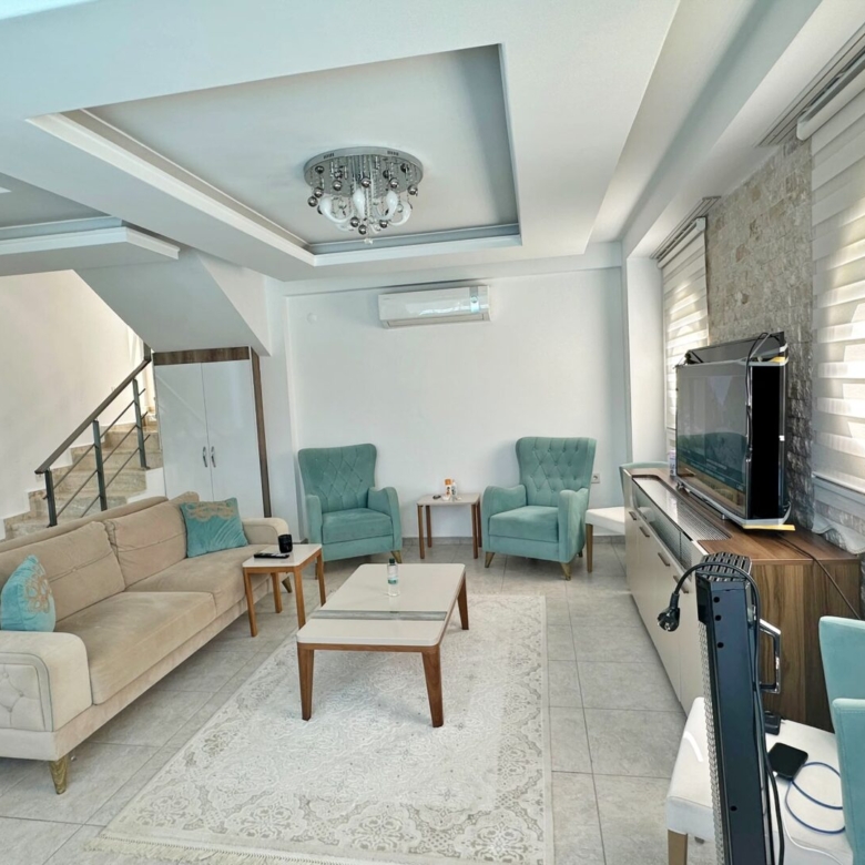 MODERN 4-BED VILLA IN LOWER OVACIK – Furnished, Pool & Parking
