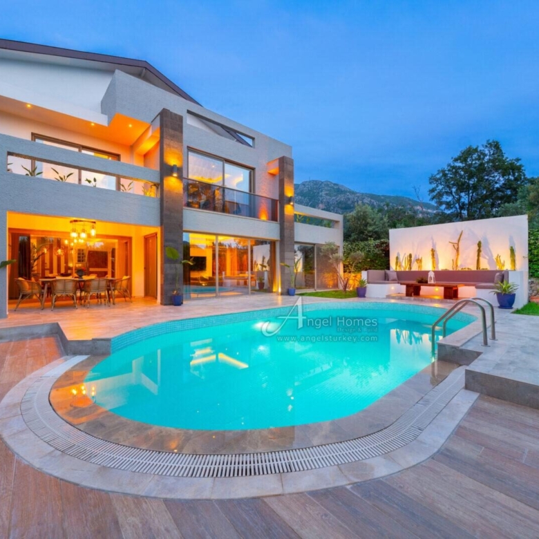 LUXURY 3-BED VILLA IN OVACIK – Furnished, 2-Pools & Spa