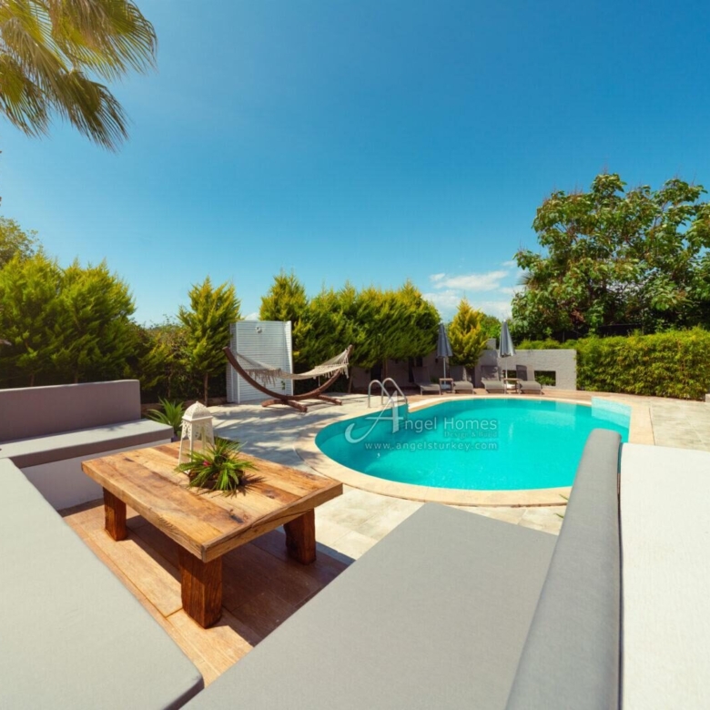 LUXURY 3-BED VILLA IN OVACIK – Furnished, 2-Pools & Spa