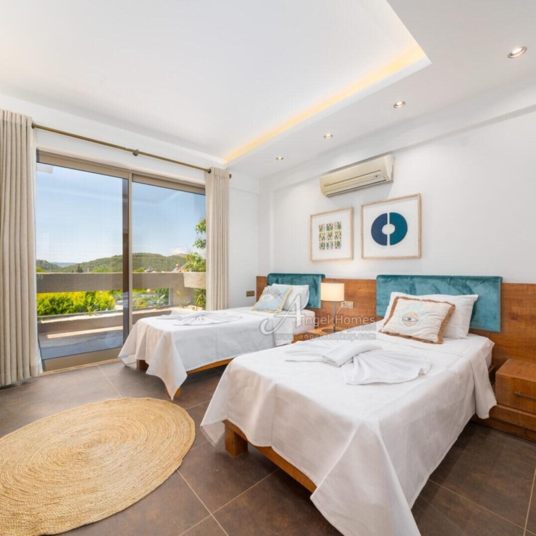 LUXURY 3-BED VILLA IN OVACIK – Furnished, 2-Pools & Spa