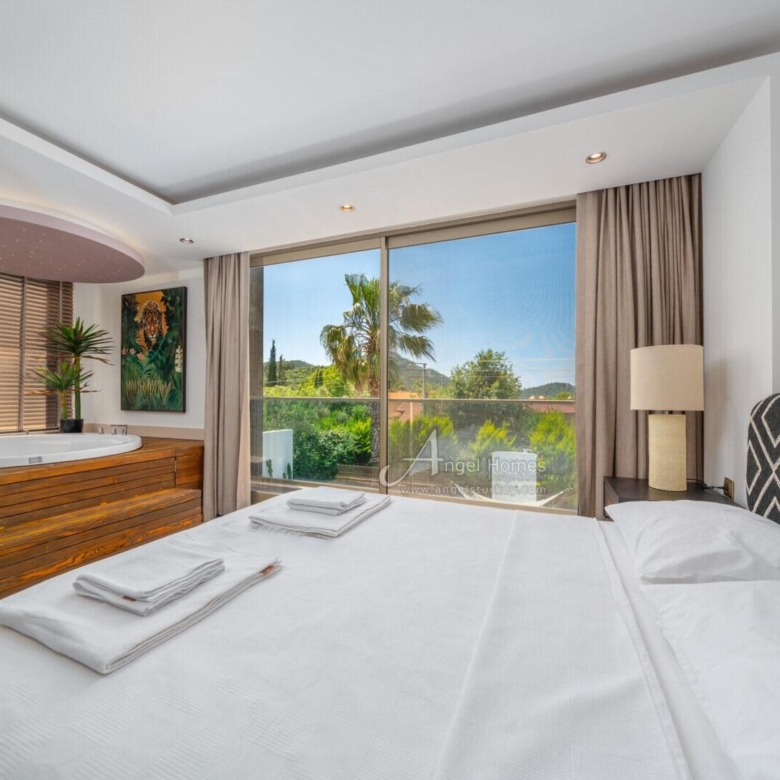LUXURY 3-BED VILLA IN OVACIK – Furnished, 2-Pools & Spa