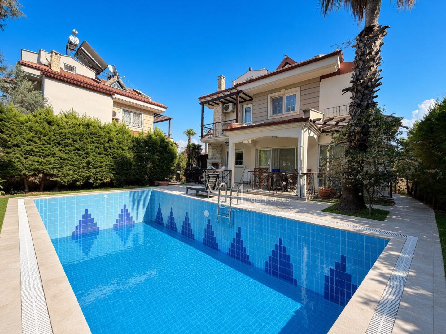 spacious 3-bed villa in Calis